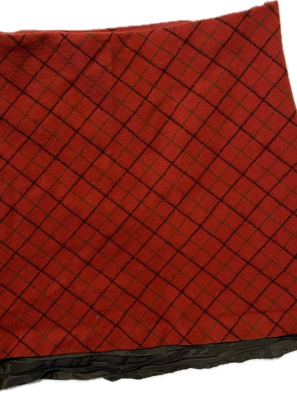 J. Crew Red and Black Wool Plaid Jacket